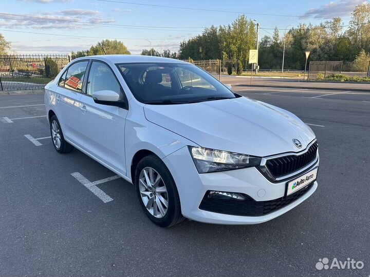 Skoda Rapid 1.6 AT, 2020, 128 000 км