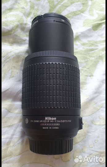 Объектив nikon 55 200 mm 1:4-5.6 G