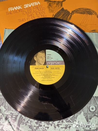 Frank Sinatra The World We Knew lp UK