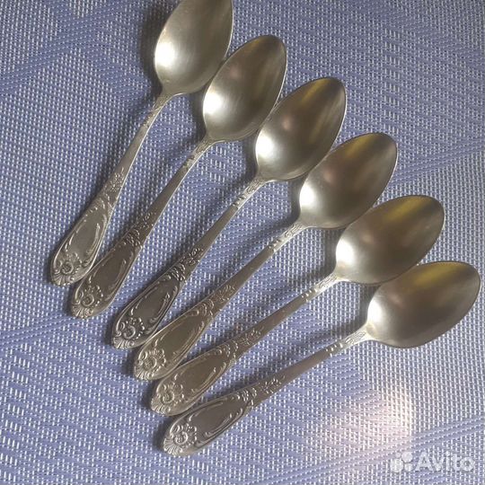 Ложки чайные,столовые мельхиор