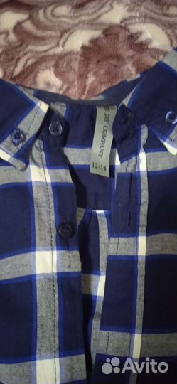 Рубашка для мальчика 12-13 лет