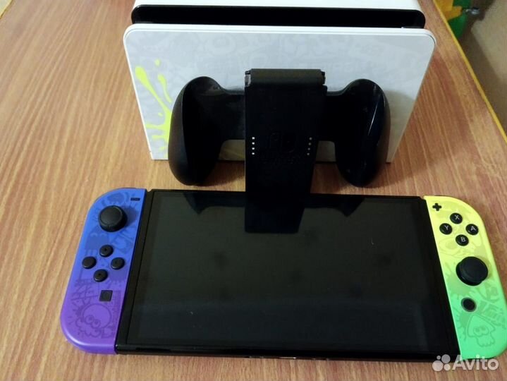 Nintendo switch oled splatoon 3 edition