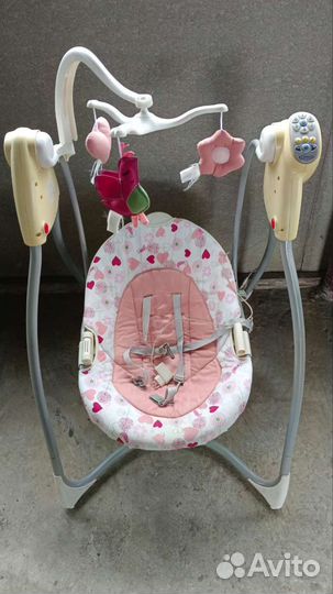 Детская электрическая качелька