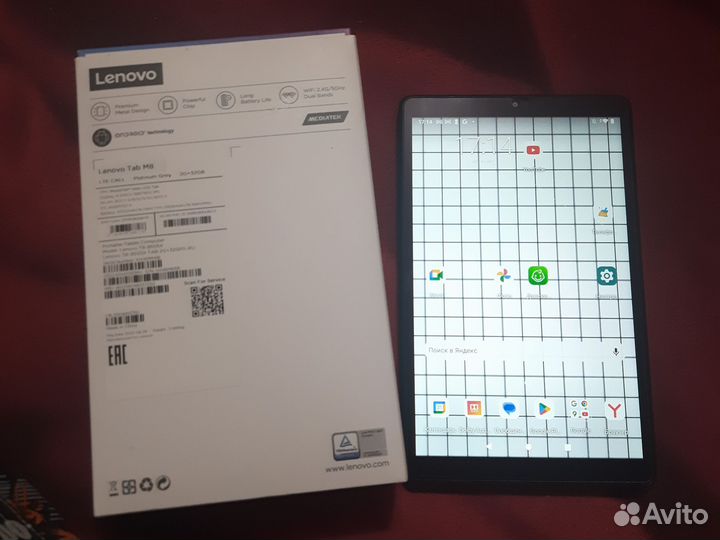 Планшет lenovotab m8