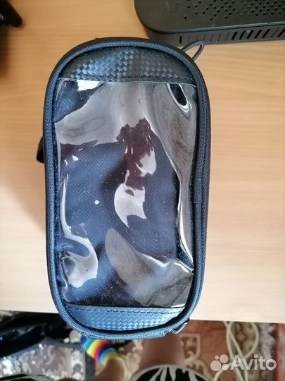 Сумка на раму велосипеда для смартфона