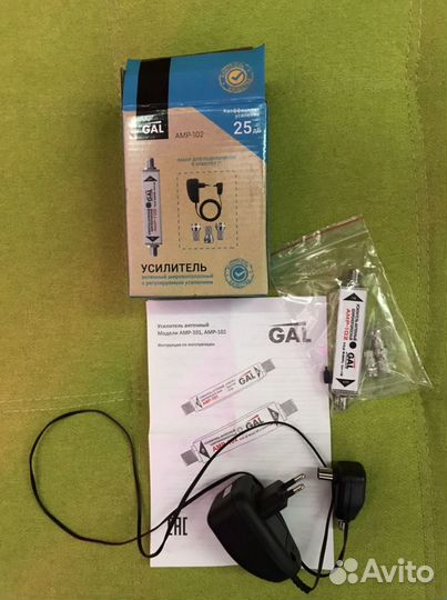 Антенный TV усилитель Т2 сигнала 12 вольт