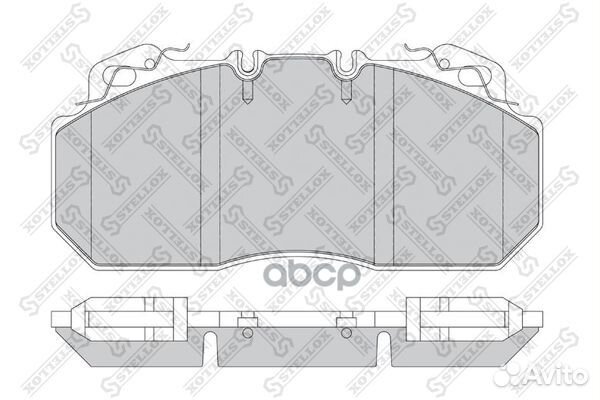 85-11417-SX колодки дисковые с р/к 29090Omn RV