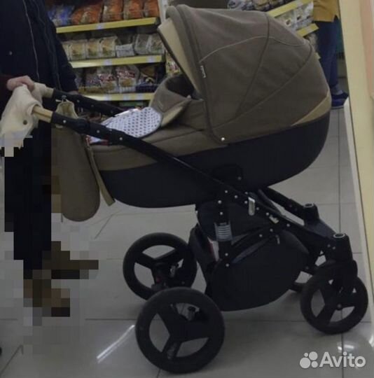 Прогулочная коляска 2в1, б/у