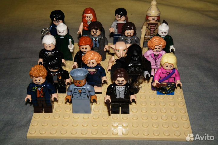 Lego минифигурки Гарри Поттер