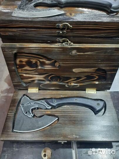 Топоры Барс в шкатулке на 23 февраля