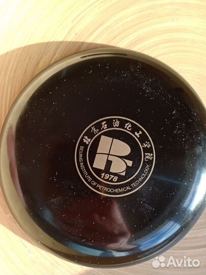 Китайская лаковая тарелка для интерьера