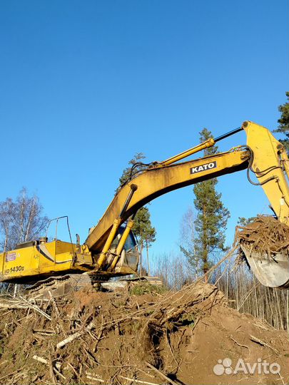 Гусеничный экскаватор Kato HD 1430 III, 2008