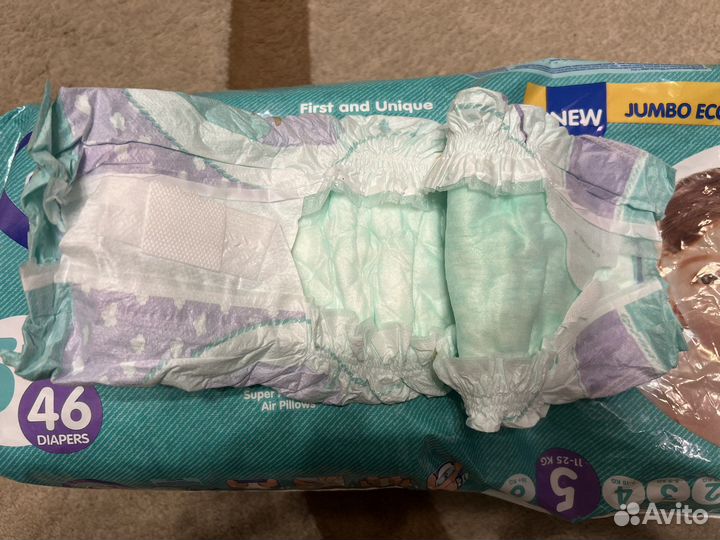 Подгузники Evy Baby Junior 11-25 кг (Размер 5/XL)