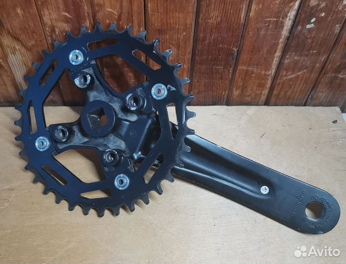 Система шатунов Shimano m361 175мм