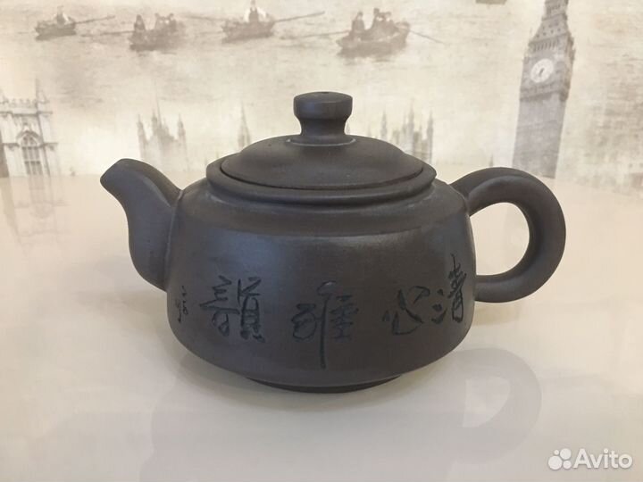Китайский заварочный чайник, глиняный, 400 мл