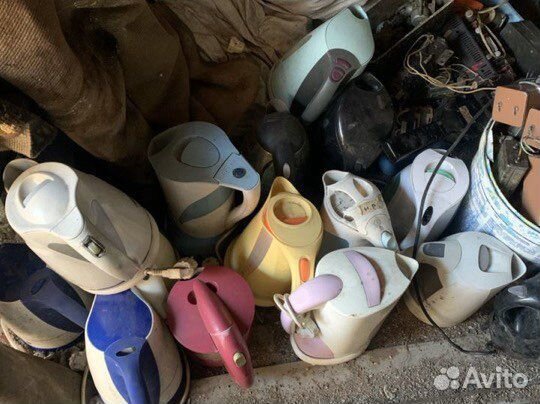 Чайники электрические на запчасти или восстановлен