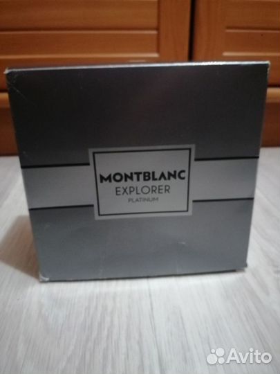 Montblanc explorer platinum