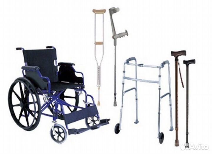 Ходунки, костыли, коляски, трости