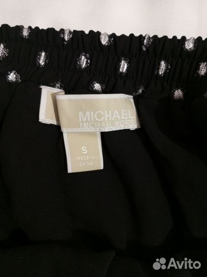 Новая шифоновая юбка плиссе Michael Kors