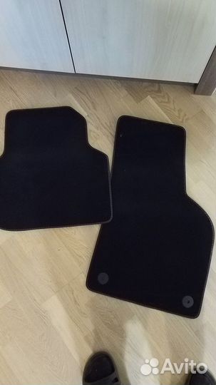 Коврики на Фольксваген Джетта 6, ворсовые, ориг