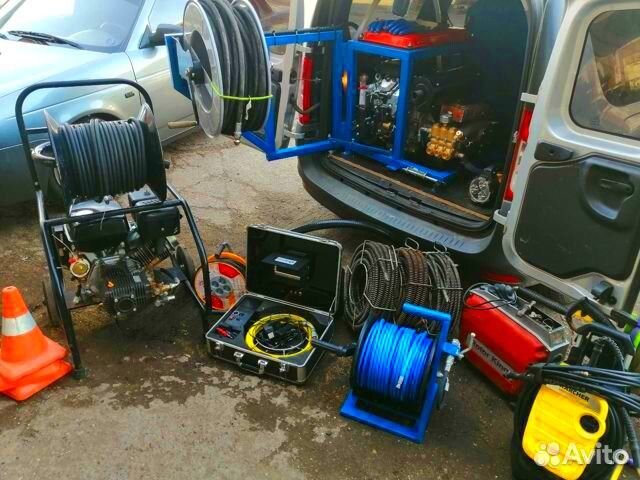 Прочистка канализационных труб