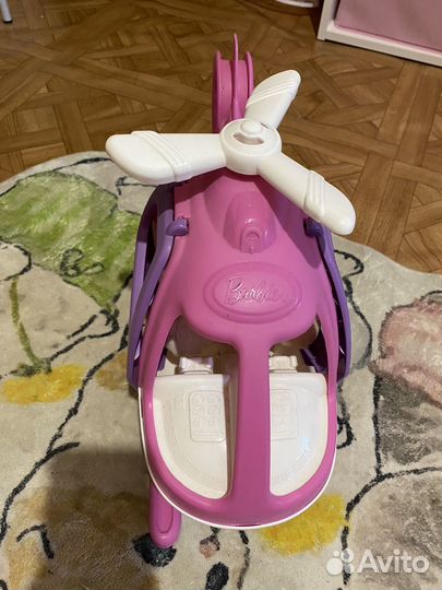 Детская коляска и вертолет для куклы