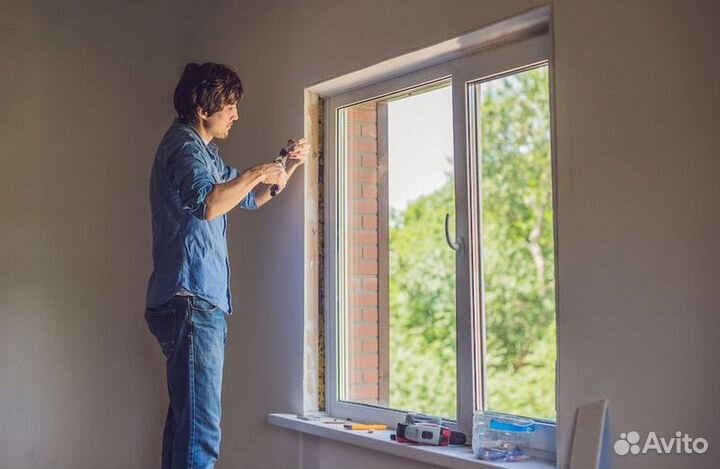 Остекление окон и балконов пвх