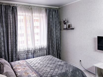 1-к. квартира, 40 м², 2 кровати, Краснодар