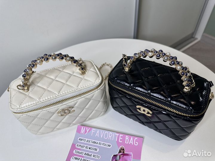 Сумка chanel натуральная кожа