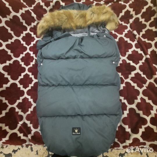 Зимний конверт в коляску