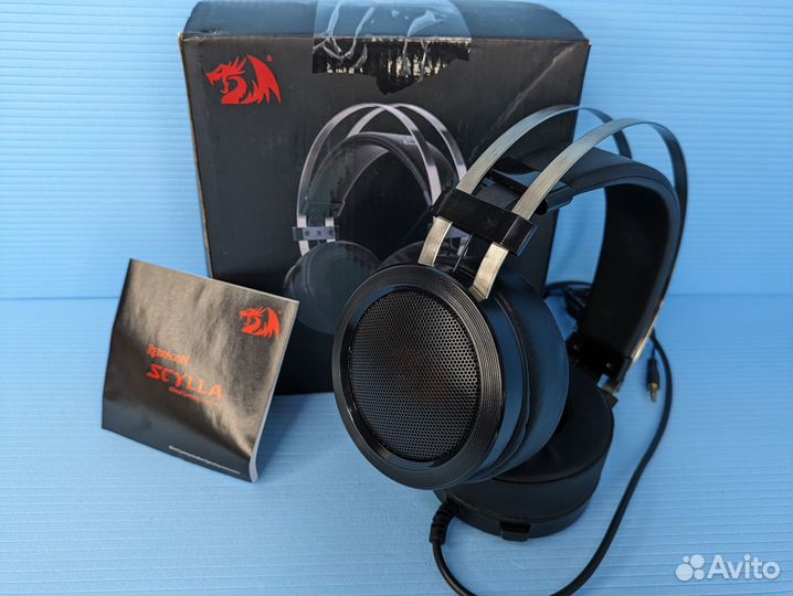 Наушники Scylla для пк амбушюры 50мм игровые