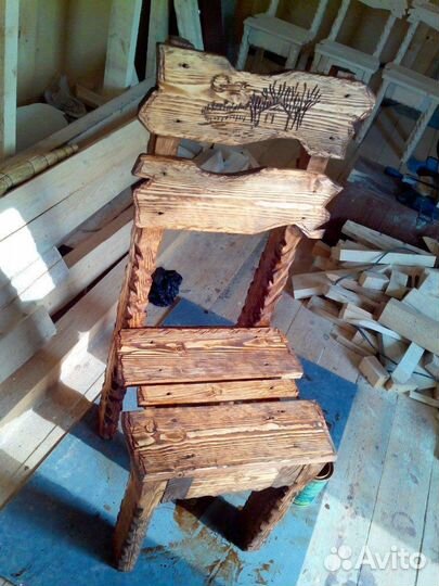 Мебель для бани стулья под старину