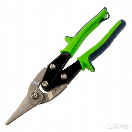 Ножницы по металлу, 250 мм, прямой рез, сталь С55