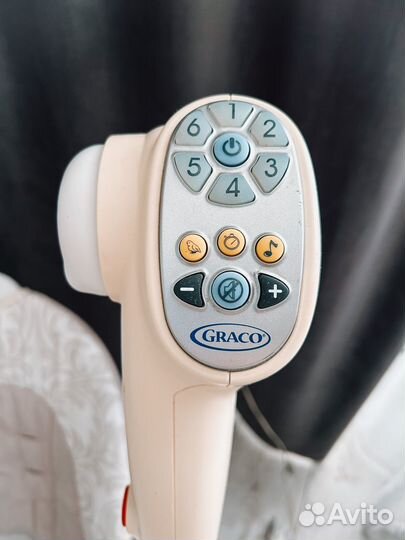 Детские электрокачели graco