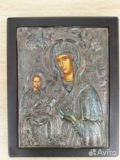 Иконы в серебрянном окладе