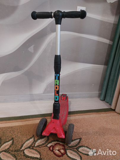 Самокат детский трехколесный
