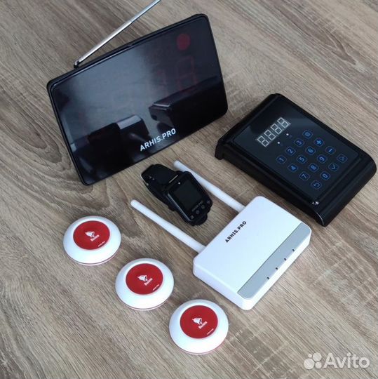 Система вызова персонала беспроводная - комплект