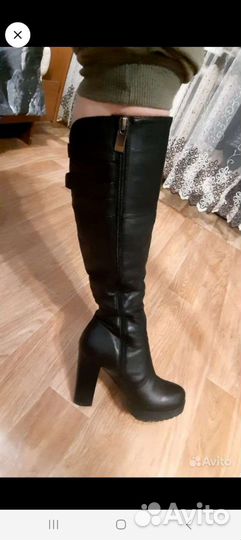 Сапоги высокие ботфорты