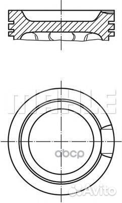 Поршень двс audi: A3 1.8 T/1.8 T quattro 96-03, A4