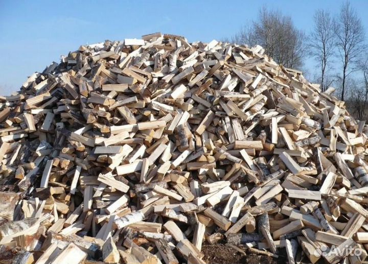 Дрова березовые сухие 35 см