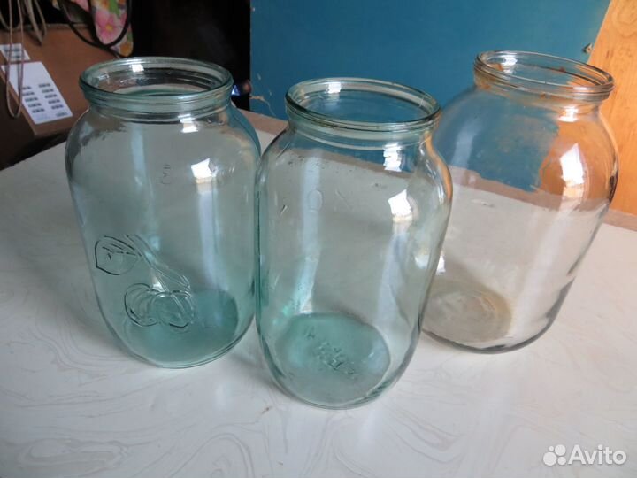 Банки (стекло) 0,5 л - 3 л