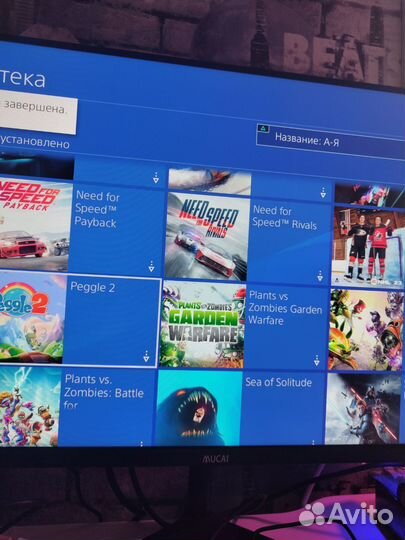 Sony PS4 slim 1tb много игр