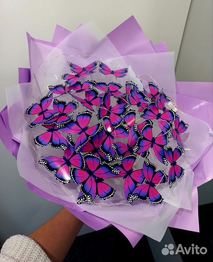 Букет из бабочек