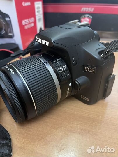 Зеркальный фотоаппарат canon eos 500d