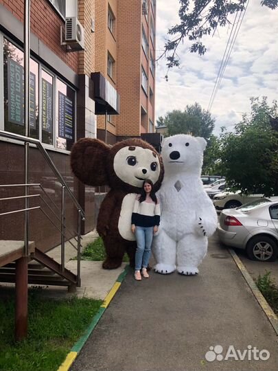 Поздравления Ростовая кукла Медведь Чебурашка