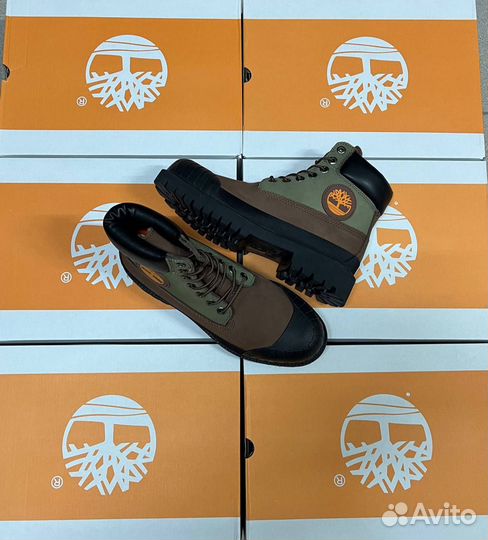 Timberland 6 Inch Rubber Toe Boots