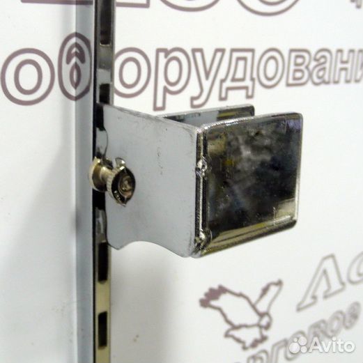 Держатель прямоугольной трубы левый