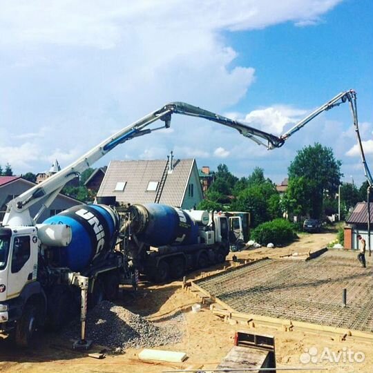 Бетон+Раствор+Лента+Автобетонасос