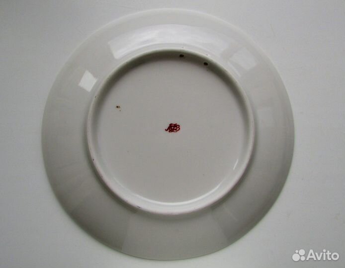 Тарелка настенная лфз фарфор редкая