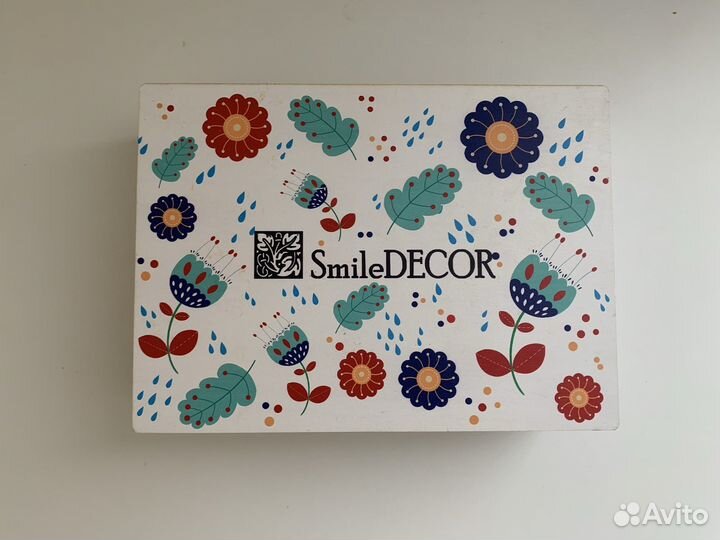 Деревянный пазл танграм в коробке Smile decor